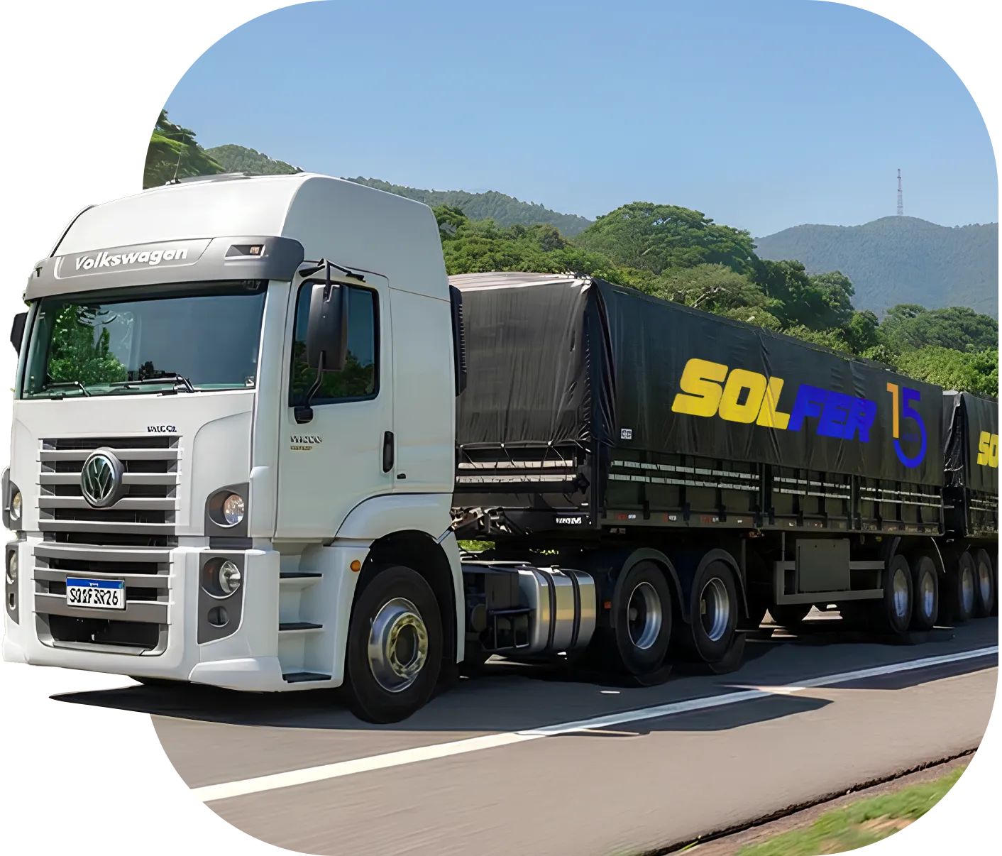 Rastreamento de carga Solfer